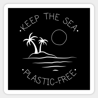 Keep the Sea Plastic-Free Sticker